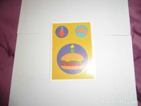 Collectable Antique Stickers: CROMO STICKER DE: UP DISNEY - LETRA X8 - SIN PEGAR - ALBUM DE UP DISNEY PIXAR - PANINI 2009.